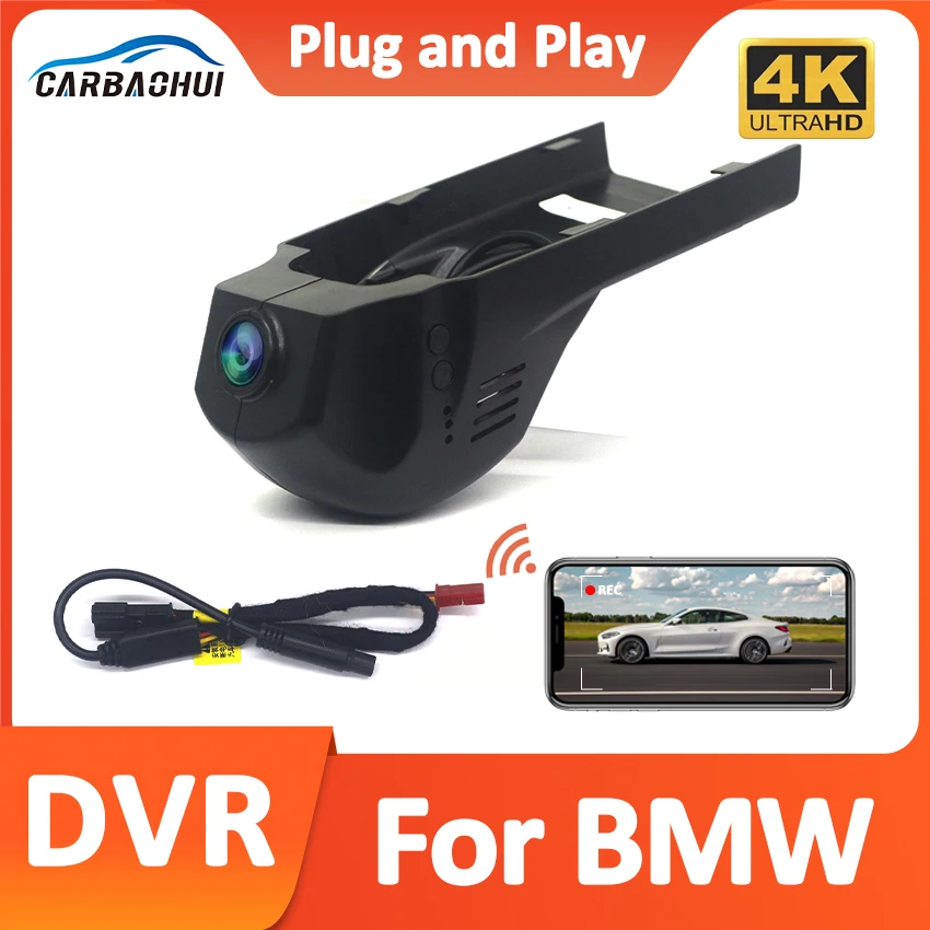 2160P 4K Wifi Dash Cam Car Dvr Camera For BMW X1/F48/X3/F25/X4/F26/X5/F15/X6/F16/1/2/3/4/5/7/F20/F30/F31/F32/F40/F10/F07 DashCam