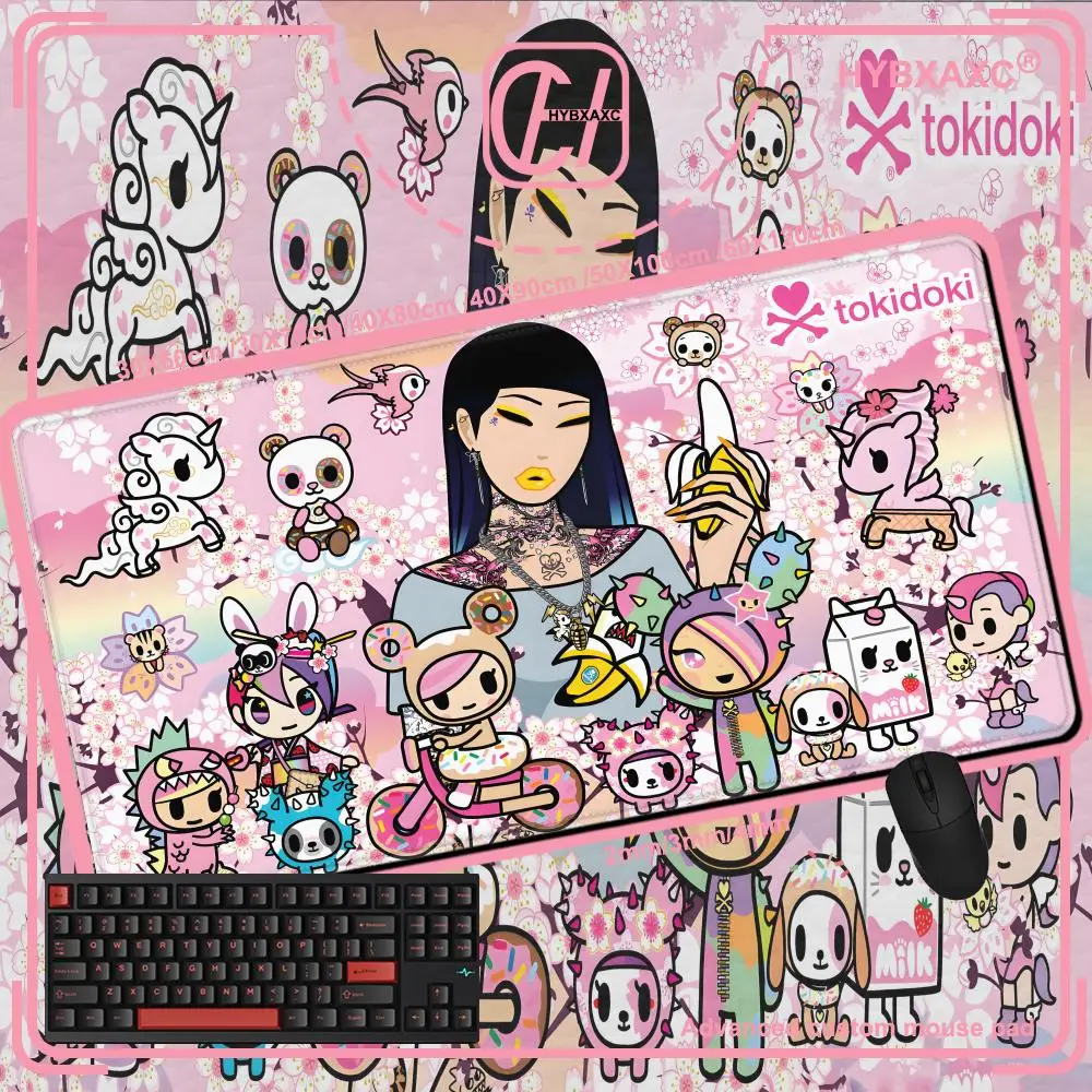 2026 New Japan Cute Tokidoki Mousepad Boy Pad Natural Rubber Gaming Mousepad DeskMat Size for Gaming World of Tanks CS GO Zelda