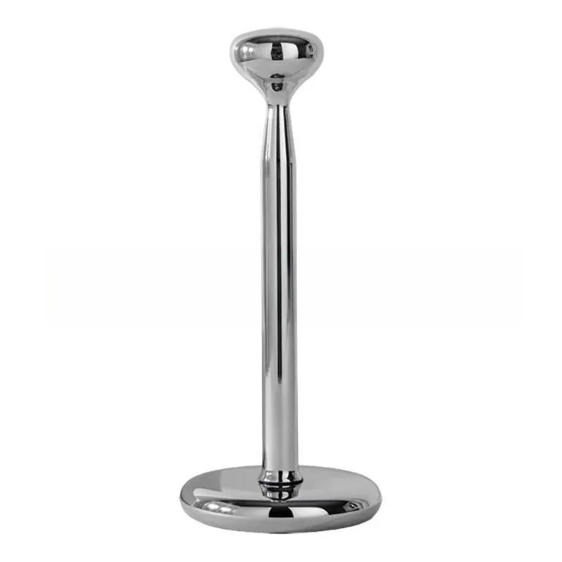 

European stainless steel kitchen tissue holder household living room floor-to-ceiling roll holder napkin holder model room tissu