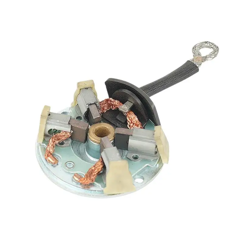 

1 шт. Держатель угольных щеток для автомобильного электродвигателя стартера, узел держателя угольных щеток для стартера автомобиля