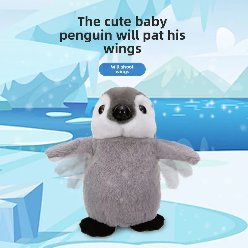 18Cm Rocking Penguin Will Call A Walking Doll 3 Year Old Baby Electric Pet Toy