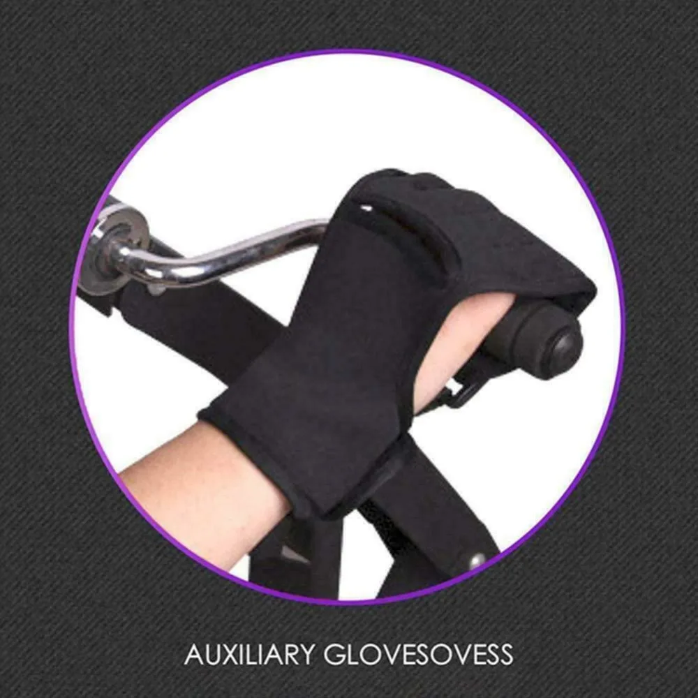 Anti-Spasticity Rehabilitation Finger Glove Exercise Equipment Stroke Hemiplegia Auxiliary Gloves Fist Handle