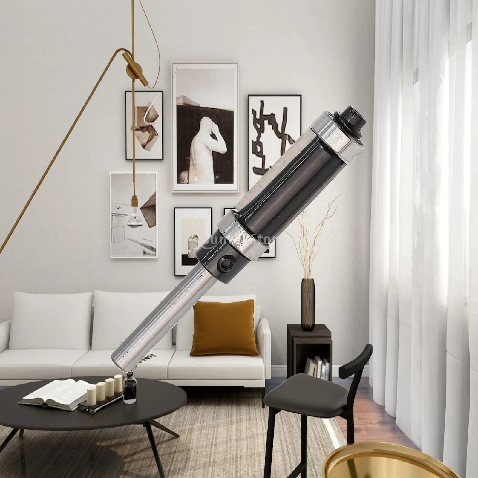 Cemented Carbide Flush Trim Router Bit High Durability Mortise Cutter for Accurate Woodworking Projects