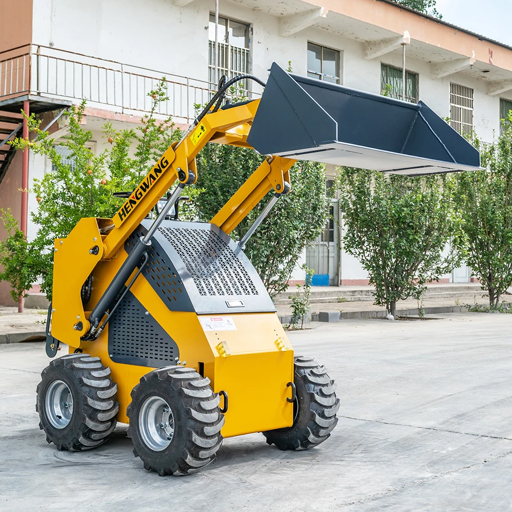 Cheap Mini Skid Steer Loader for Sale Diesel 500kg 700kg small Mini Skid Steer Loader