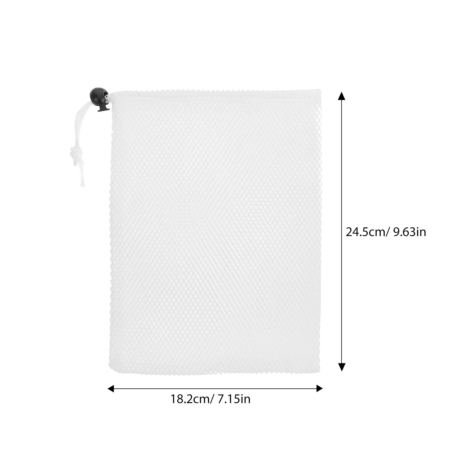 Polyester Drawstring Pouch 5 Pack Portable Travel Storage Bags for Toiletries Clothes Jewelry and Gifts