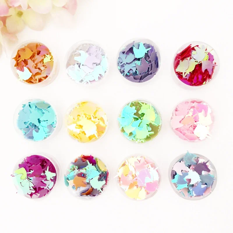 30g Iridescent Unicorn Confetti  10MM Wedding Birthday Baptism Party Table Scatter DIY Decorations Supplies Purple Blue Green