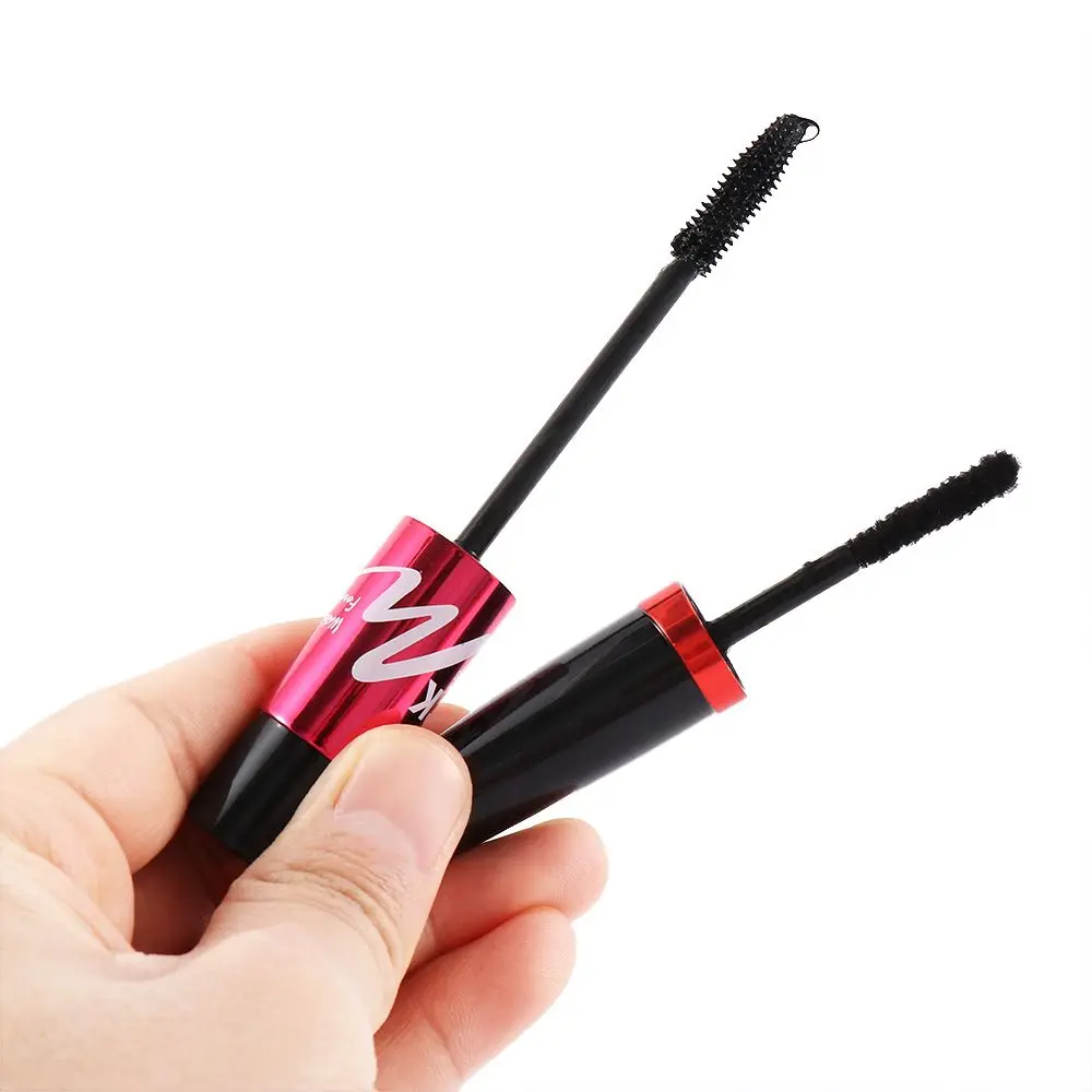 Pavão Cílios Curling Mascara, 4D Volume, impermeável, maquiagem, cosmético, extensão