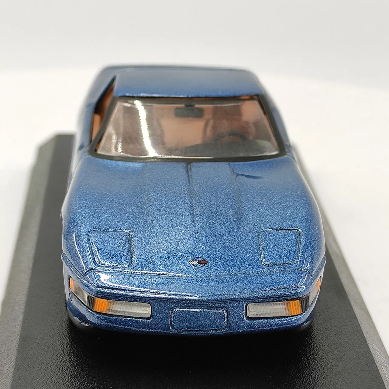 Diecast CORGI 1:43 Scale CHEVROLET CORVETTE Blue Alloy Car Model Collectible Toy Gift Souvenir Display Ornament