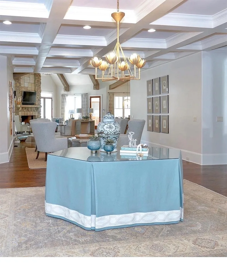 

Современная американская люстра VC для гостиной, столовой, прихожей, лестницы, кабинета, французской спальни, потолочная люстра Alberto