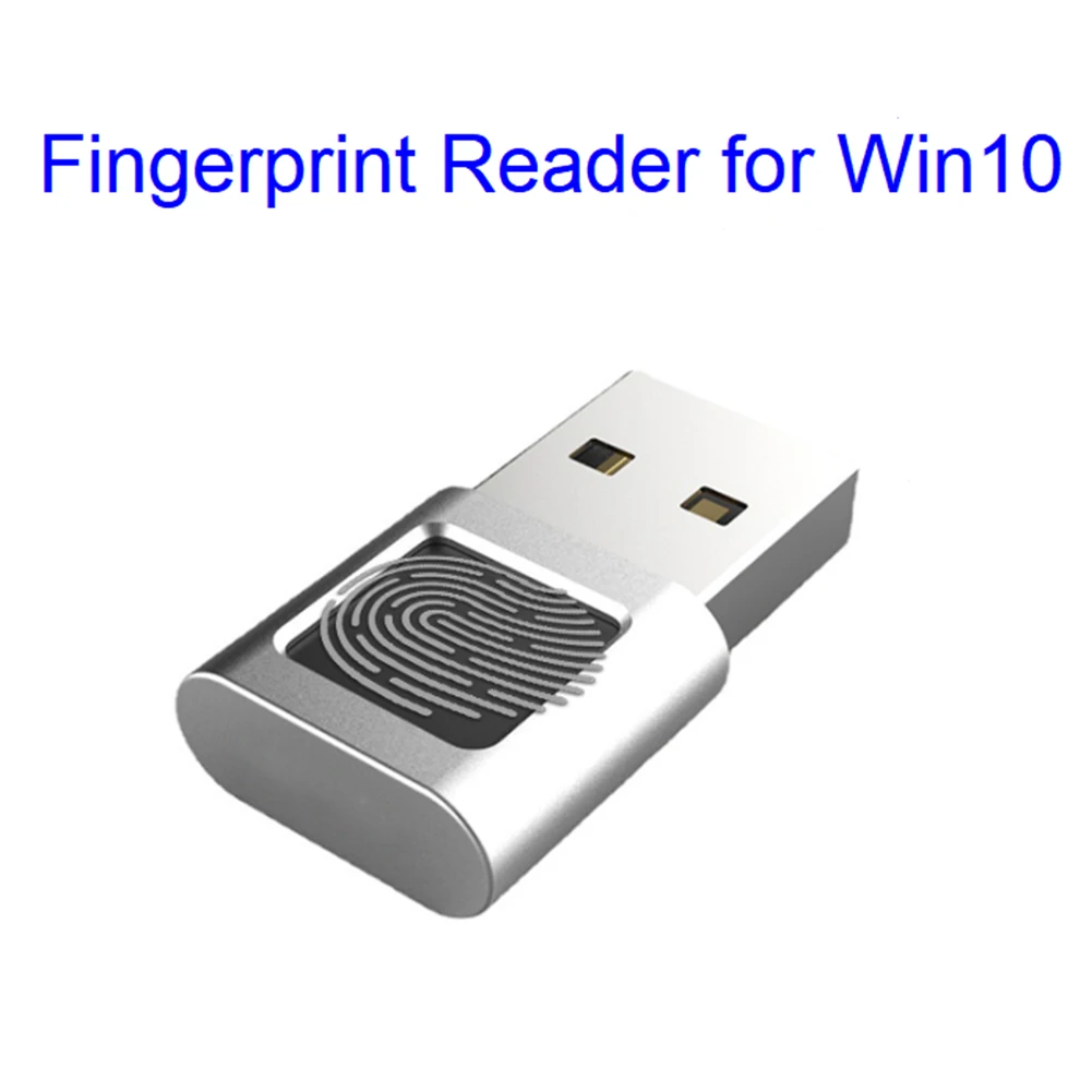 Mini USB Fingerprint Reader Module Device for Windows 10 Hello Biometrics Security Key Password-free Login