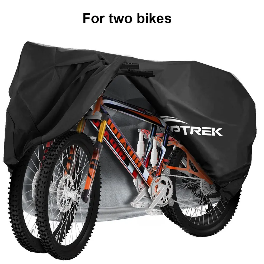 Toptrek Fietshoes Buitenopslag Waterdicht Anti-UV 210D Oxford Hoge kwaliteit Covers voor fietsen Regen Sneeuw Stofbeschermend
