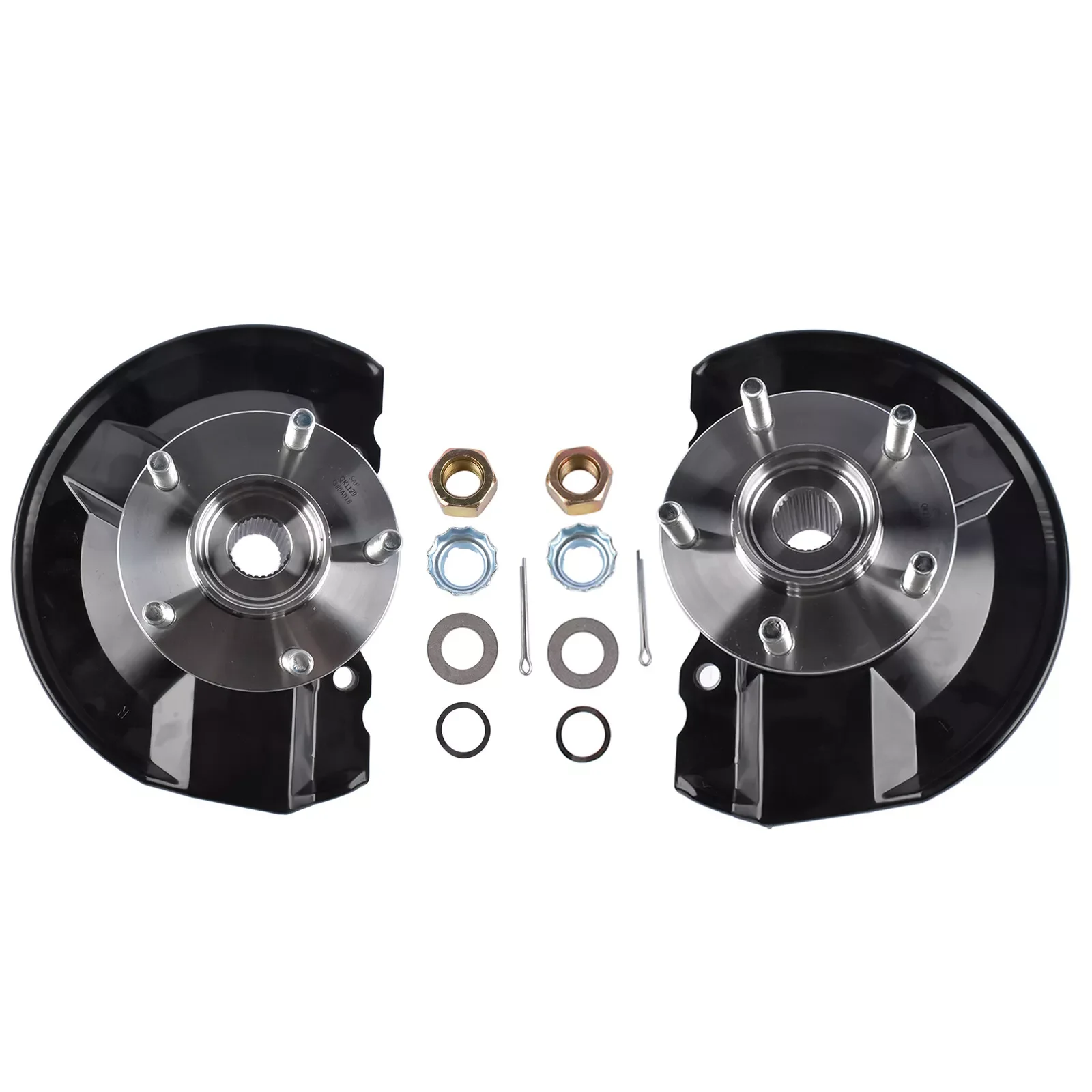 AP01 Pair Front Wheel Bearing Hub Knuckle Assembly For 2007-2017 Jeep Compass Patriot 698-411 698-410