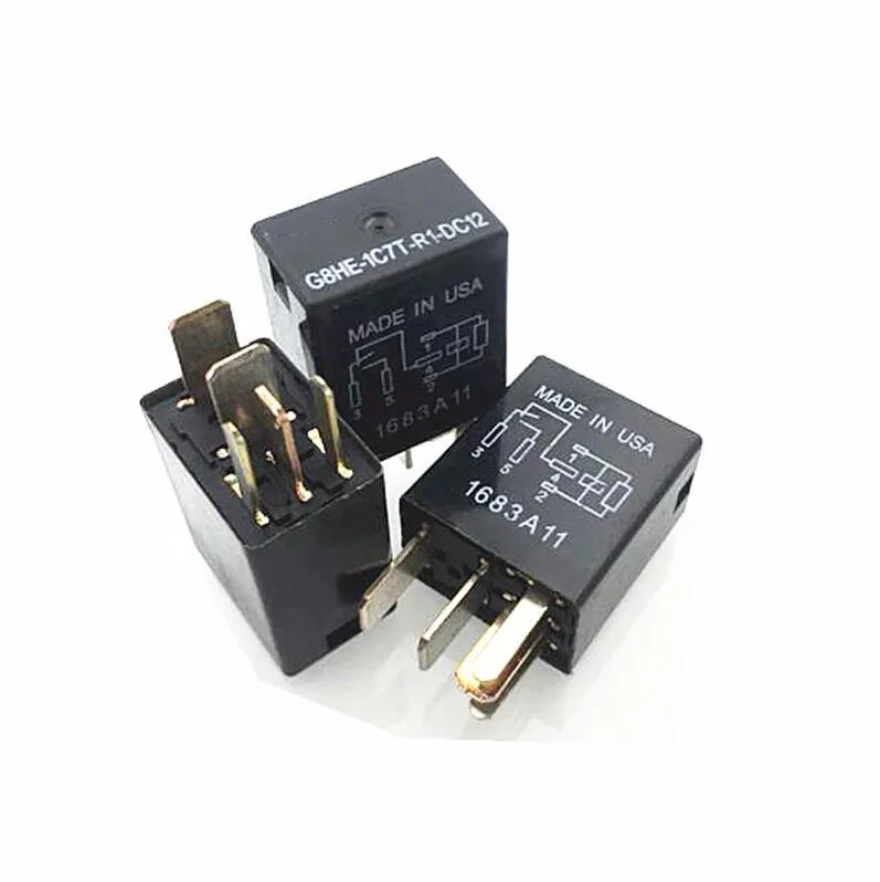 HOT NEW relay G8HE-1C7T-R1-DC12 G8HE 1C7T R1 DC12 G8HE1C7TR1DC12 12VDC DC12V 12V 5PIN relay