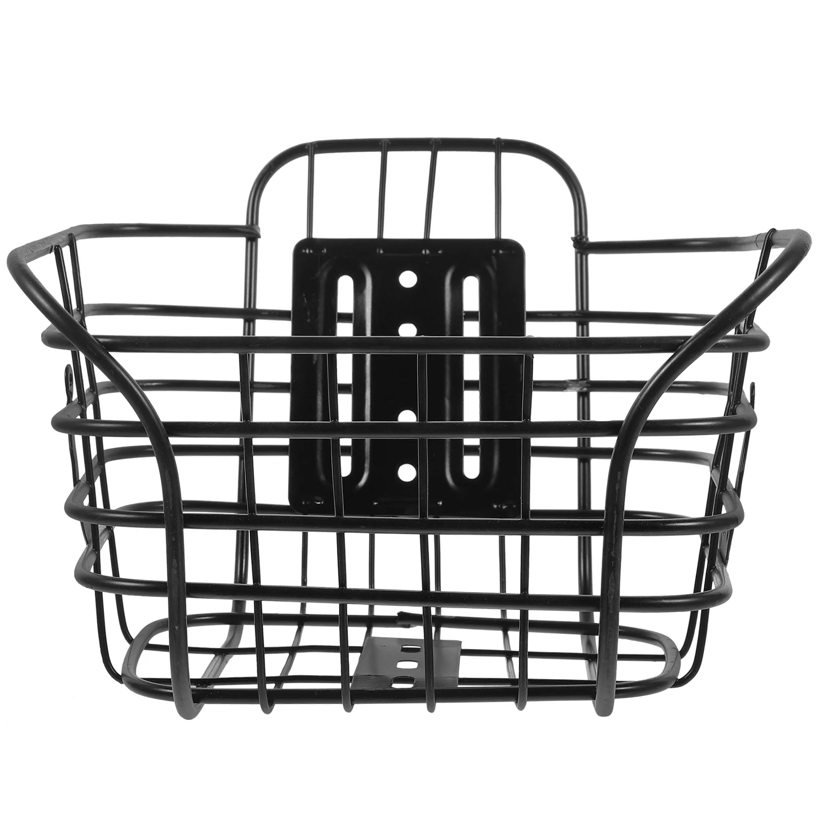 1PC Iron Basket Front Handlebar Hanging Basket Bike Storage Basket Bike Accessories Net Basket Bike Container