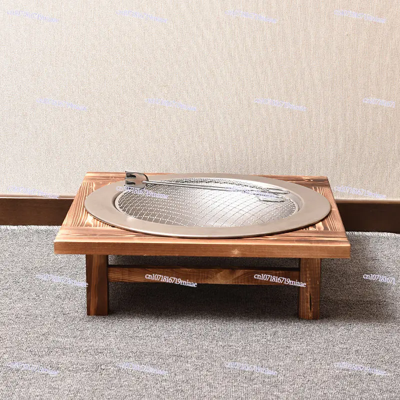 

Old-fashioned Brazier Cast Iron Charcoal Brazier,Surrounding Stove Making Tea for Heating Roasting Stove Indoor Household