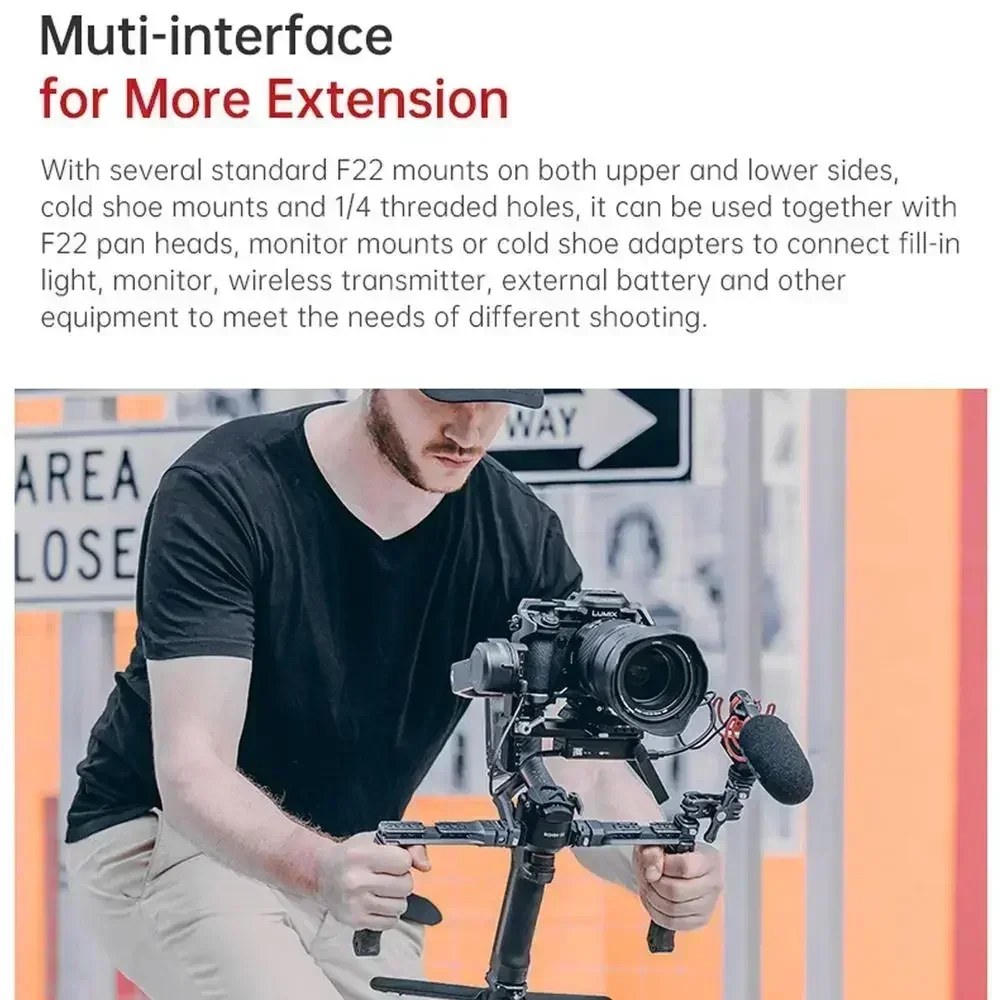 FALCAM 2572 F22 Quick Release Dual Handheld for Stabilizer - Image 6
