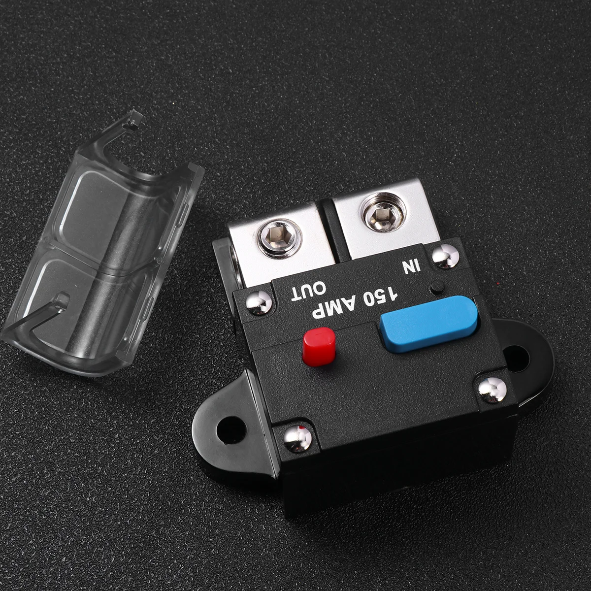 

150A Car Circuit Breaker Resettable Manual Reset Thermal Trip Fuse High Amp Protection For Auto Dc Systems Self Recovery Breaker