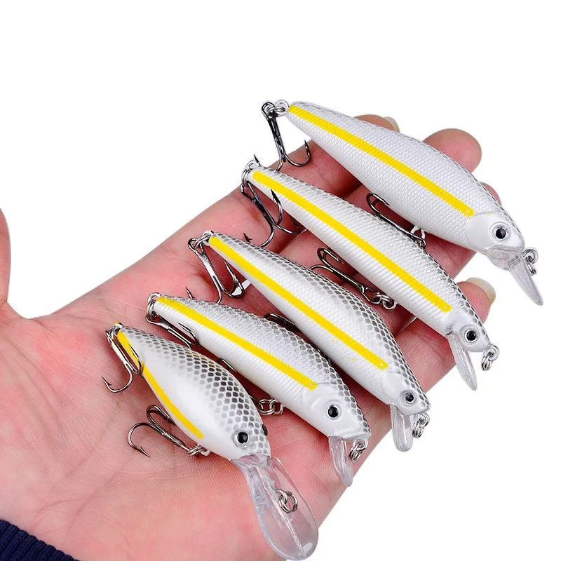 PROBEROS 1PCS Quality Wobblers VIB Trolling Minnow Fishing Lure on Pike Pesca Artificial Hard Crankbait Fish Bait Peche Carp