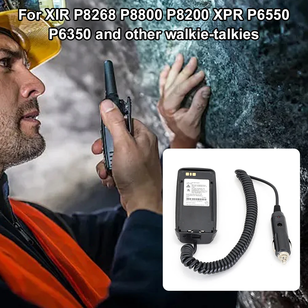 Автомобильное зарядное устройство, устройство для устранения аккумулятора, вилка прикуривателя, адаптер автомобильного зарядного устройства для Motorola XIR P8268 P8800 P8200 XPR P6550