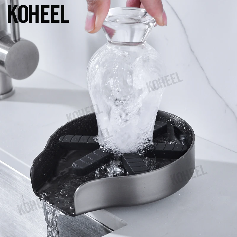 

KOHEEL Automatic Cup Washer Bar Glass Rinser Coffee Pitcher Wash Cup Tool Kitchen Kitchen Tools & Gadgets Specialty Tools