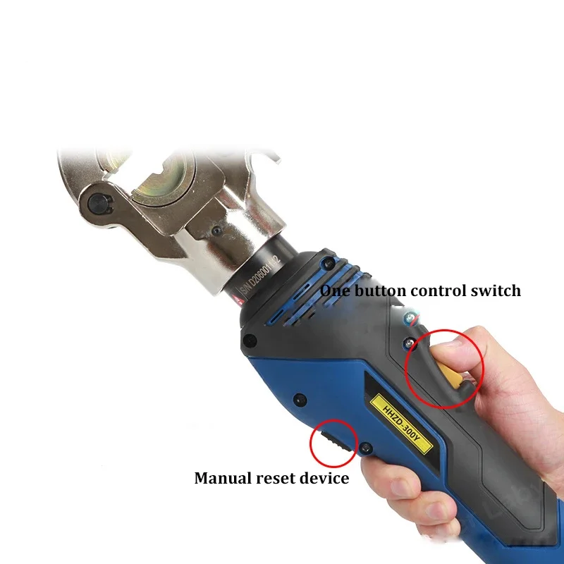 7T Portable electric hydraulic crimping pliers copper and aluminum wire crimping tool battery pipe joint tool