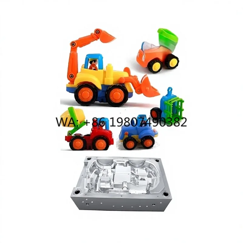 One Stop Custom Kids Toy Mould Development Service ABS PA66 PP Material Custom Size Color UG Design Solution