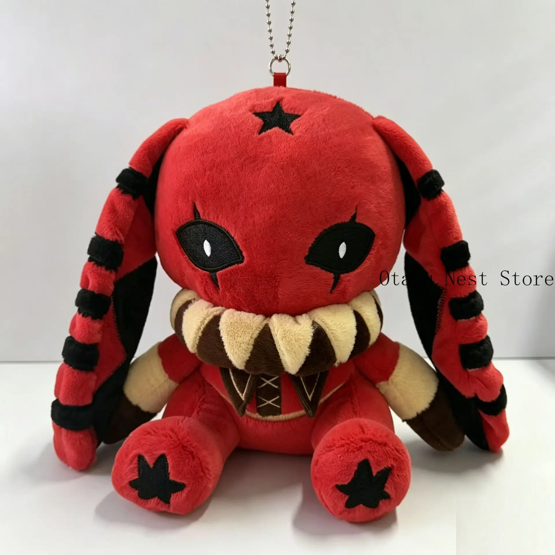 Anime The Freak Circus Pierrot Kawaii Plush Doll Stuffed Toys Cotton Figure Keychain Pendant Birthday Gift Cosplay Xmas