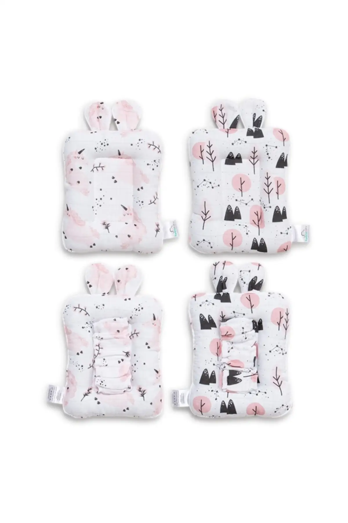 2-stück hülse stillen kissen set-Unicorn-pink-18X21 Cm