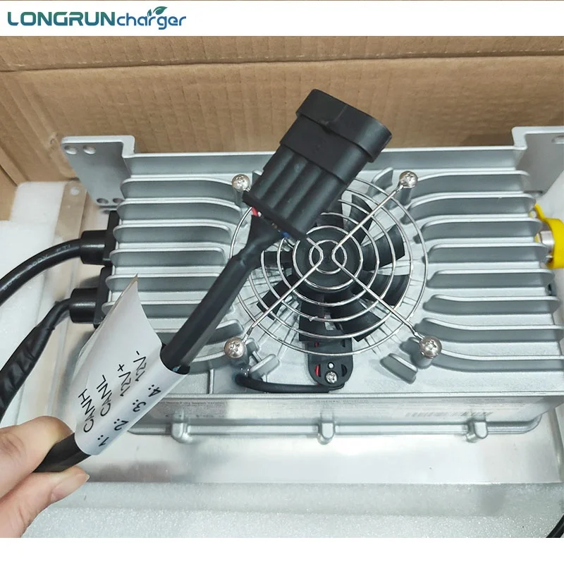 

24v 36v 48v 60v 72v 80v 96v 120v Lifepo4 Li-ion Lead Acid Car Battery Charger Onboard