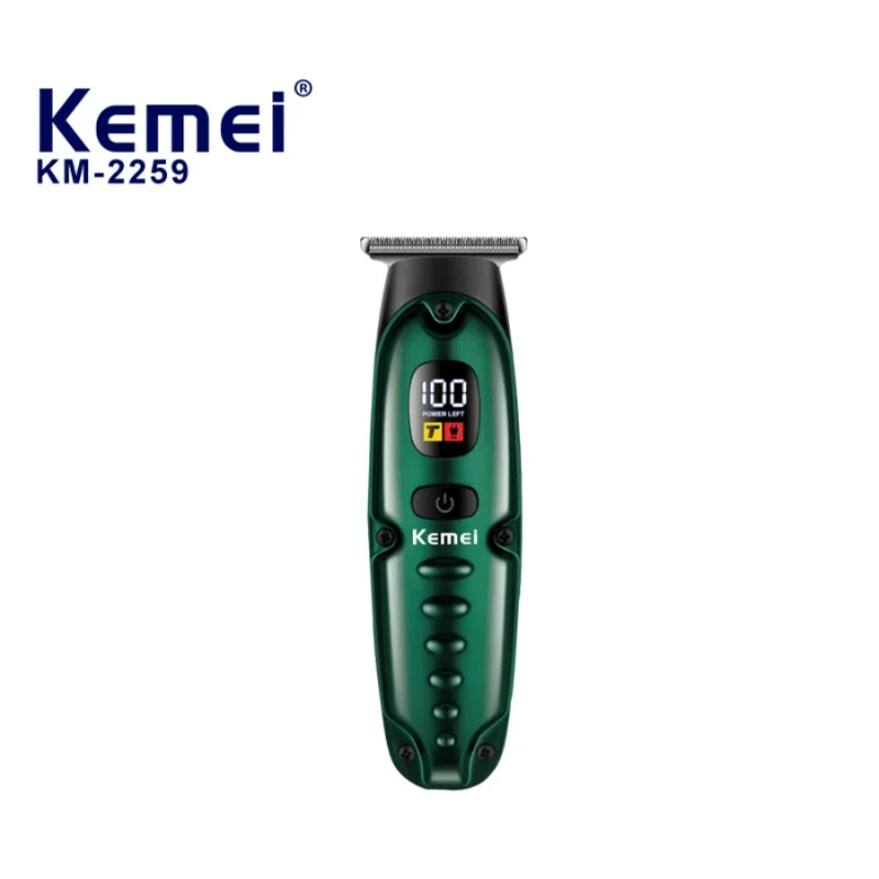 EllMEI km-2259 Tondeuse À Cheveux Sans Fil Rechargeable Petit Professionnel Électrique Tondeuse À Cheveux Et Tondeuse À Barbe Pour Hommes