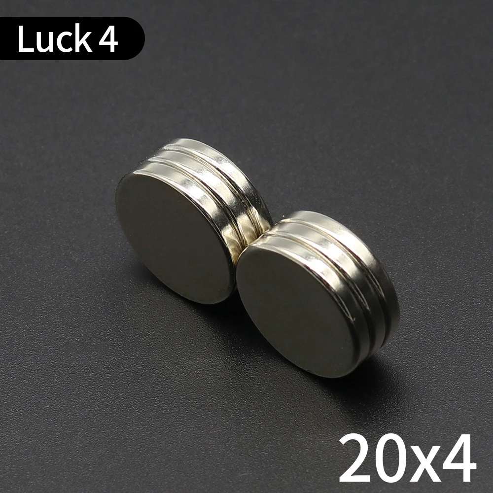 

Round Magnet 20x4 Neodymium Magnet N35 20mm x 4mm Permanent NdFeB Super Strong Powerful Magnets imans