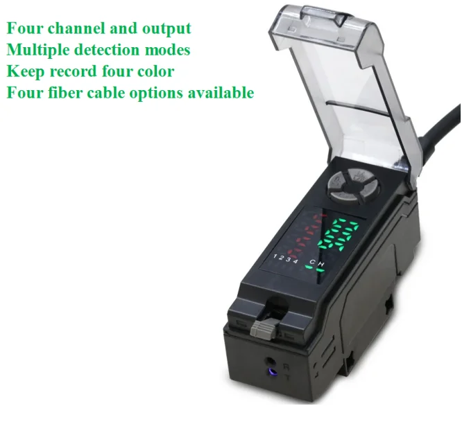 print color mark photo detector photoelectric scale sensor high speed color optical sensor for color printing detection