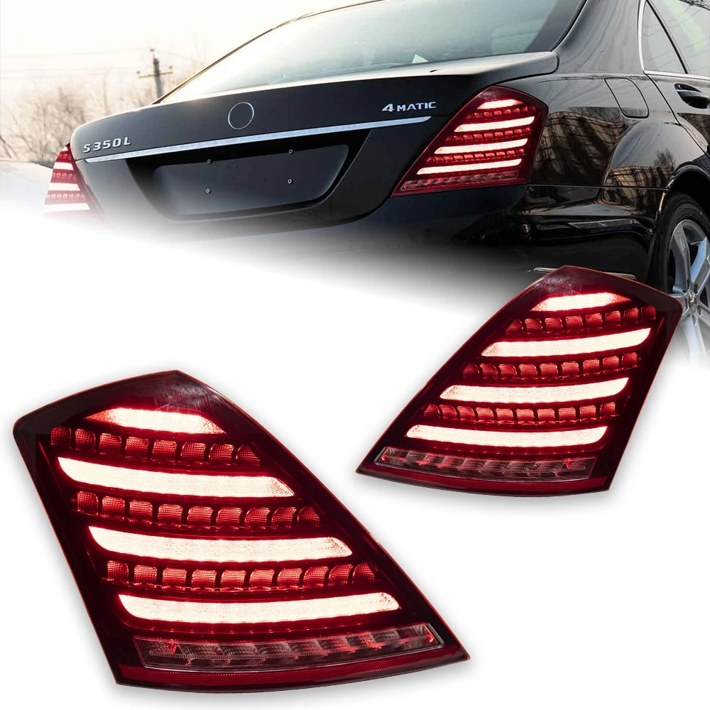 

Car Styling Tail Lamp for W221 Tail Lights 2006-2013 S300 S350 S400 LED Tail Light DRL Dynamic Signal Lamp Auto Accessories