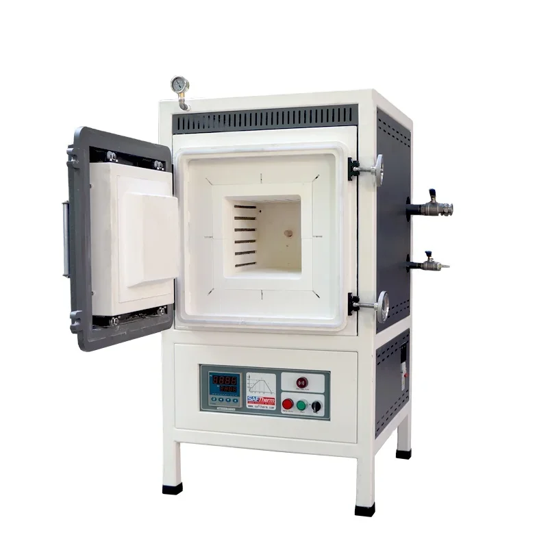 1700 Degree Lab Vacuum Atmosphere Sintering Furnace Automatic Programmable Porcelain Furnace