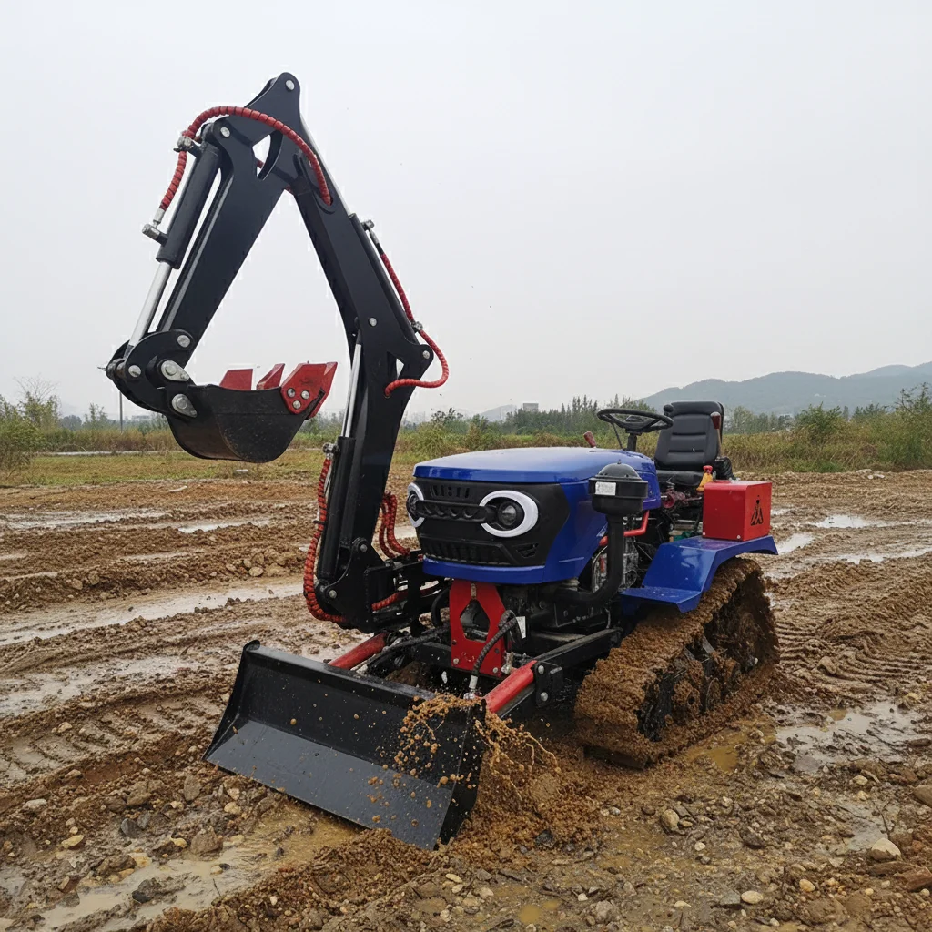 

Customize High Efficiency Tracked Tractor Agriculture Crawler Farm Machinery