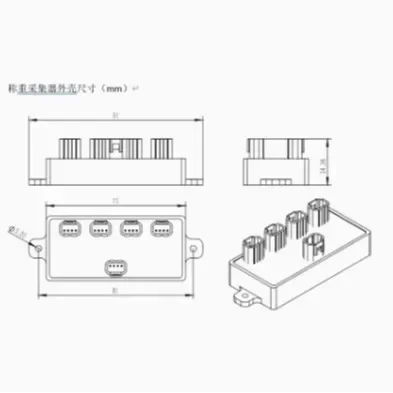 exquisite craftsmanship VES-1 weighing system, agricultural plant protection, logistics and transportation, waterproof IP65