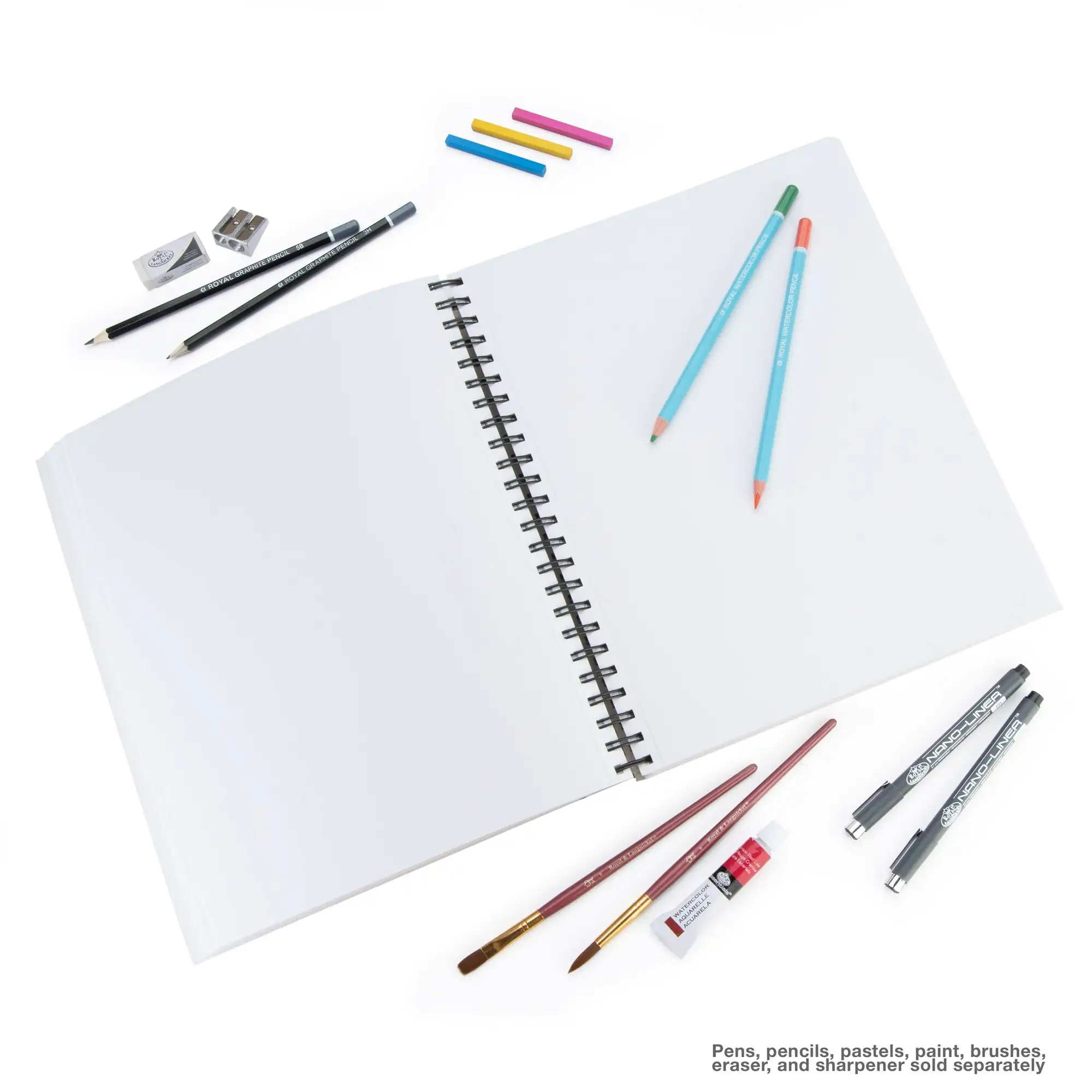 

Bee Inspired Mixed Media Spiral bound Artist Pad, 120 Sheets 114lb 185 gsm