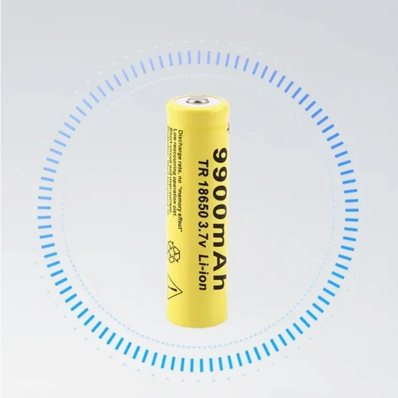 topNEW 1-20pcs 18650 Battery 3.7V 9900mAh Rechargeable Li-ion Battery for LED Flashlight/Torch High Capacity Long-Lasting Safe
