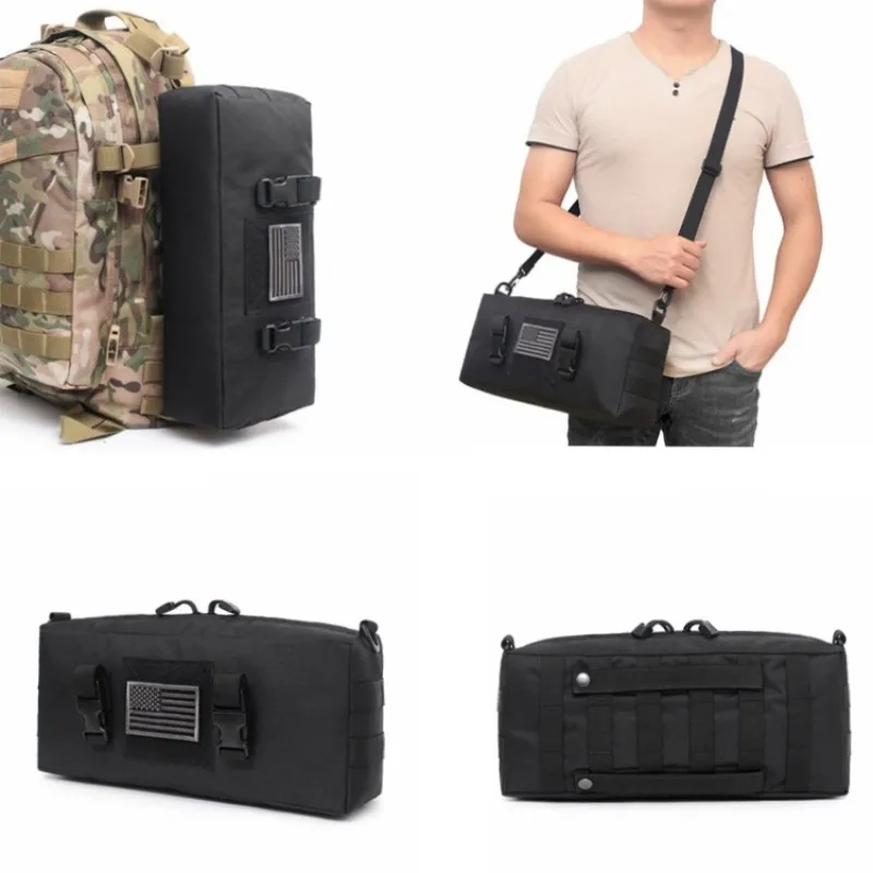 Outdoor Large Miscellaneous Storage Bag Waterproof Tactical Accessories Sports Waist Bag Outdoor Camping Hiking Bag Accessories