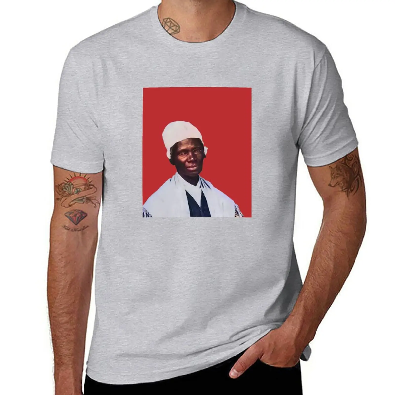 New Sojourner Truth T-Shirt Short t-shirt man clothes summer tops heavyweight t shirts for men