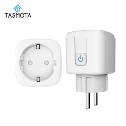 La spina WiFi Preflashed TASMOTA Smart Home funziona con il monitoraggio del consumo elettrico Assitant domestico 16A 100-240V