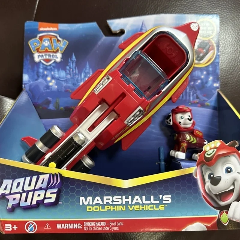 2024 Paw Patrol Dog Rescue Vehicle Water Series Transformable Submarine Cartoon Anime Peripheral Children'S Toys Birthday Gift