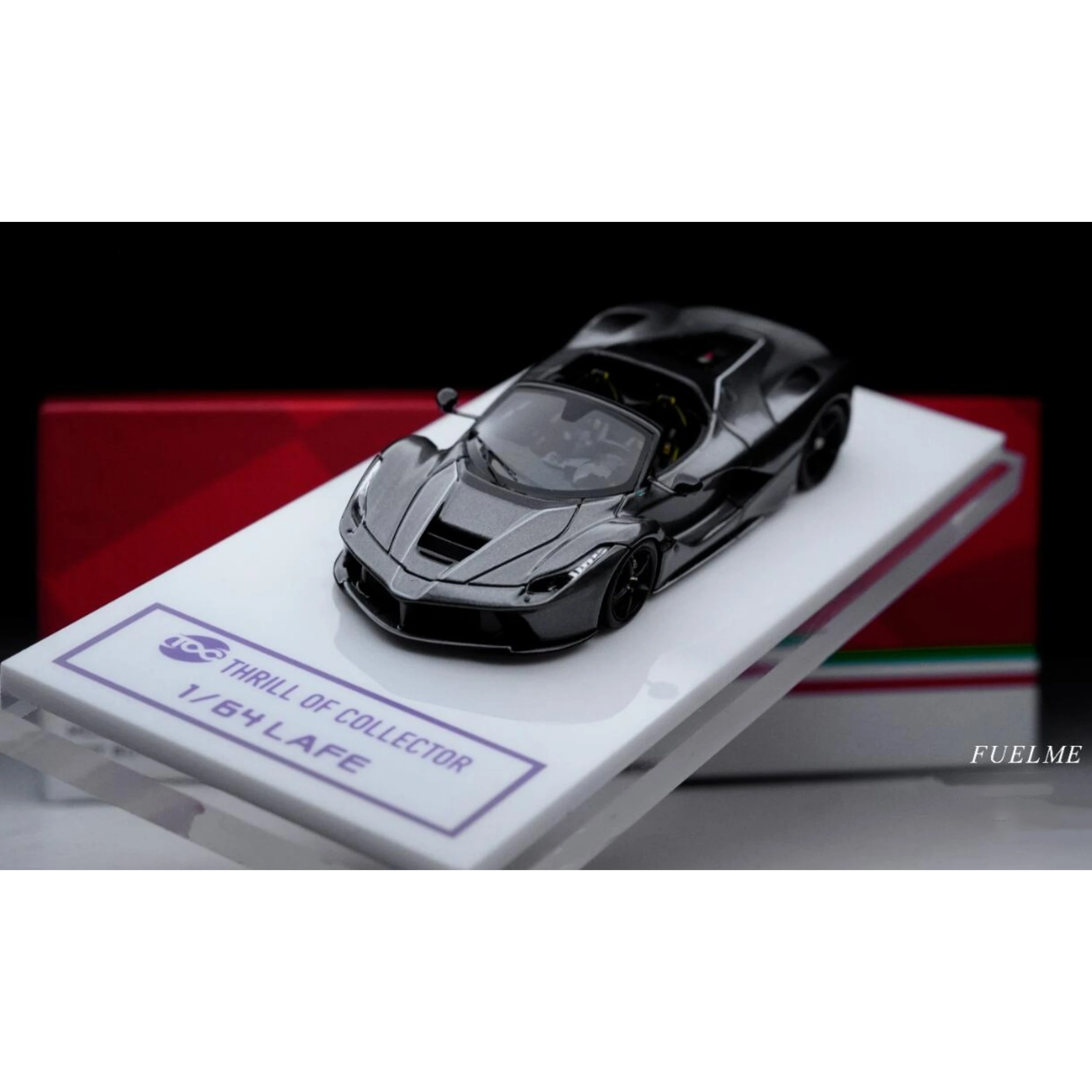 Fuelme TOC 1:64 APERTA GRIGIO FERRO JAY CHOU Iron gray Diecast Model Car Resin Limited edition