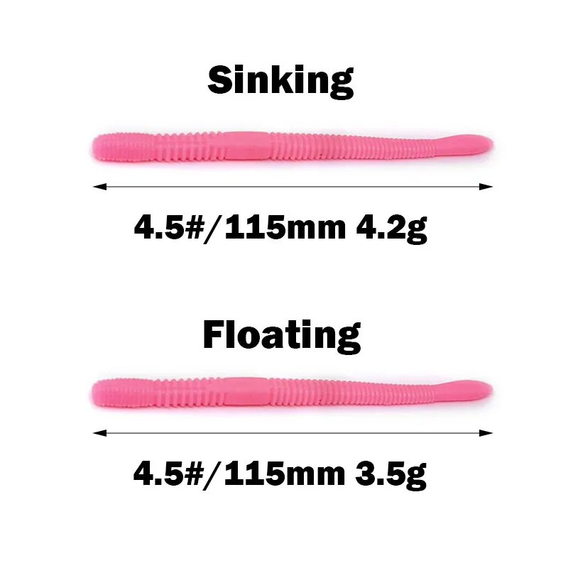 Vinilo lubina – Cebo artificial blando - imagen 3