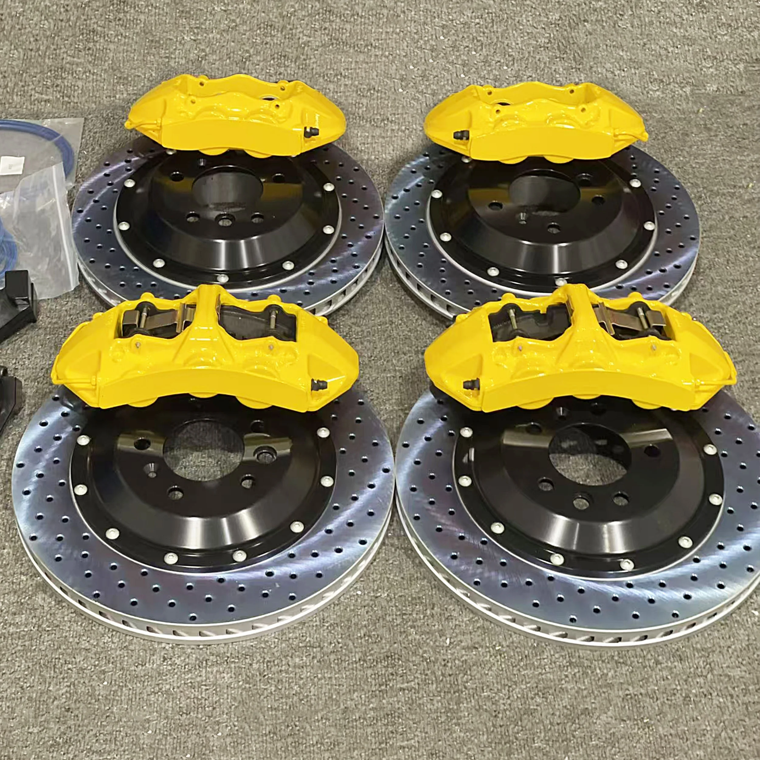 4 6 Pistons Big Brake Kit For 2016 BMW X5M F85 21inch Front GT6 Rear GT4 Caliper With Rotor Pad Brake Disc