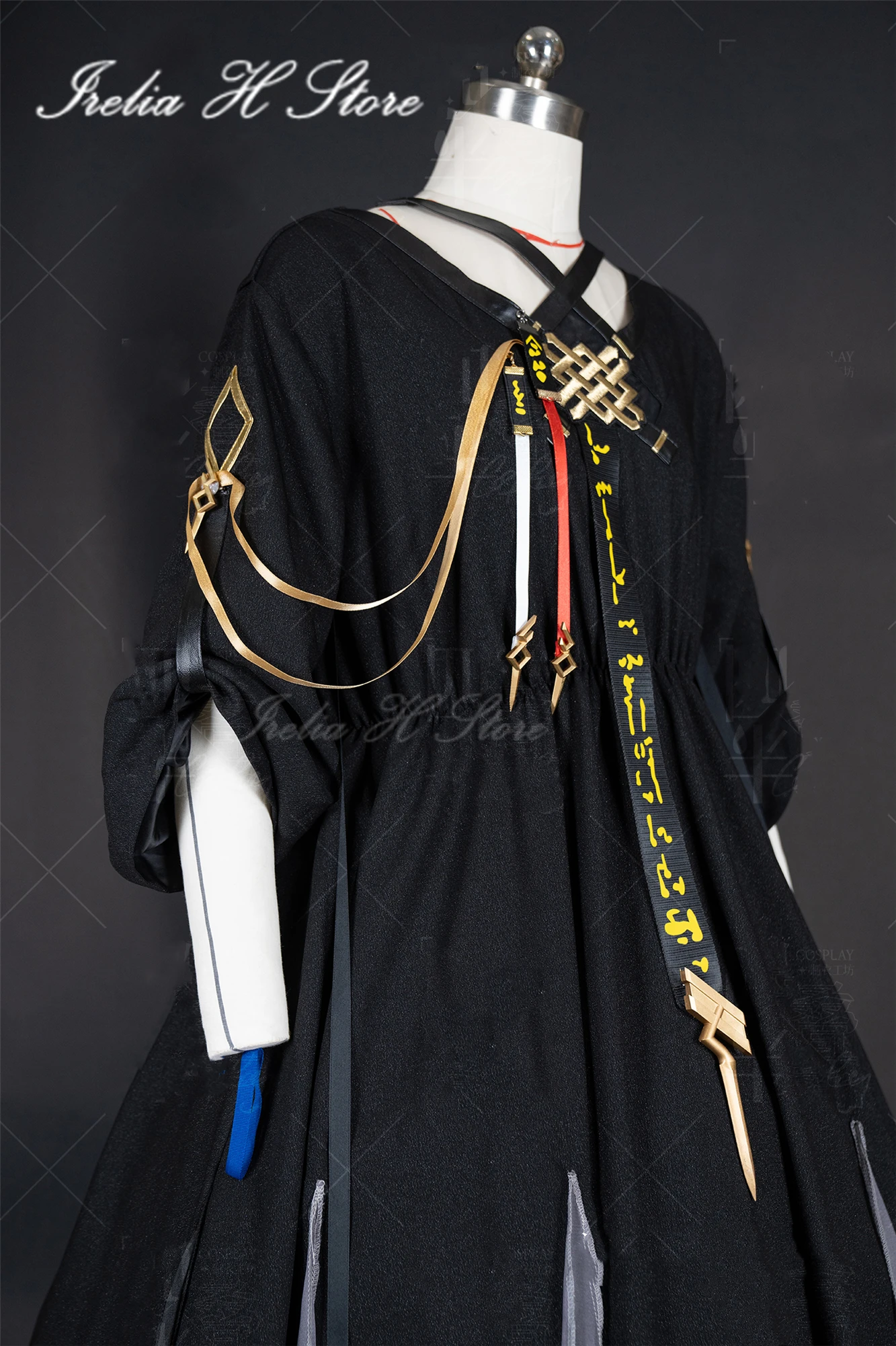 in stock Irelia H logos from Arknight young logos Cosplay Costume for men Halloween party dress