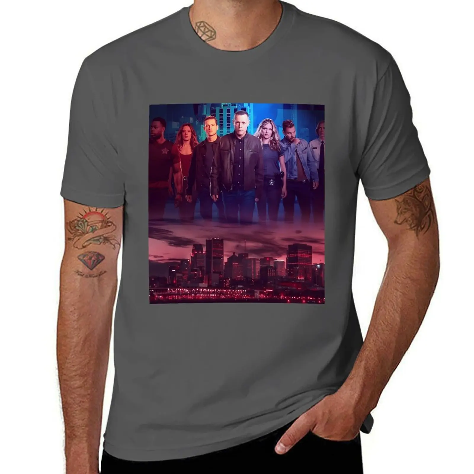 

PD Chicago T-Shirt Utility Work Short Sleeve Top