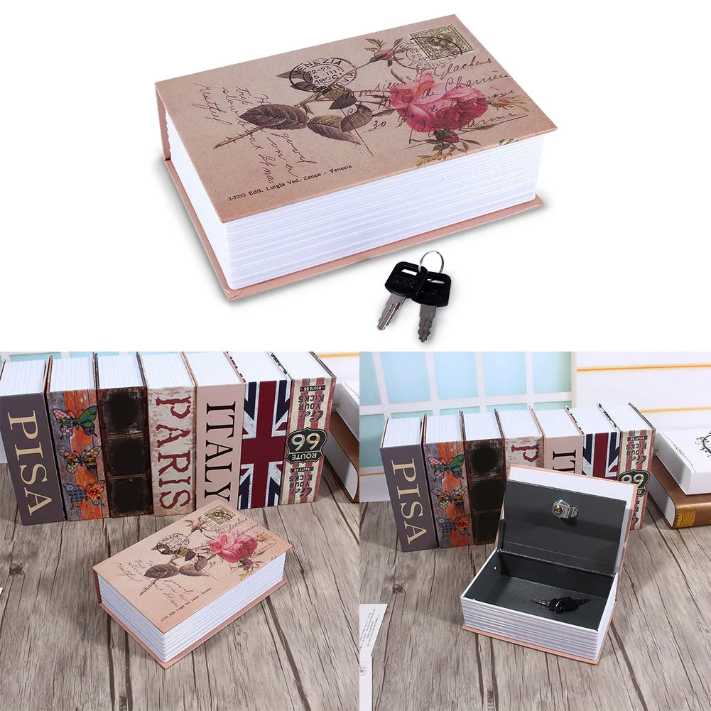 Book Safe Dictionary Book Secret Safe Security Box Money Cash Jewelry Lock Box Security Book Box Security Box Security Lock Book