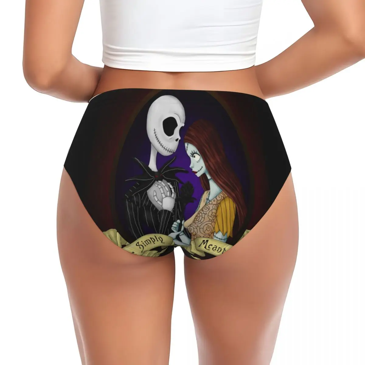 مخصص المرأة هالوين الجمجمة جاك تيم كينيدي عيد الميلاد سراويل تنفس فيلم الرعب ملخصات الملابس الداخلية الهدايا السروال