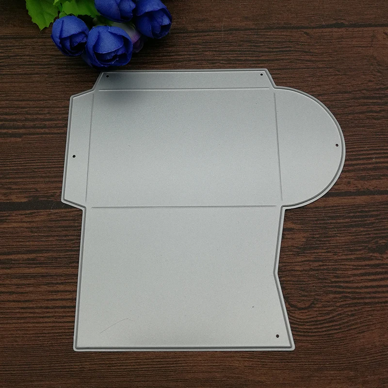 Pudełko metalowe wykrojniki szablony wytłaczanie rękodzieło DIY pudełko wykrojniki karty Scrapbooking umiera metaliczny papier karty dekoracja albumu